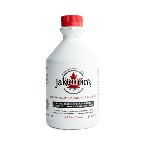 Jakeman's Pure Maple Syrup - Plastic Jugs 100ml- 1L - Jakeman's Maple Syrup